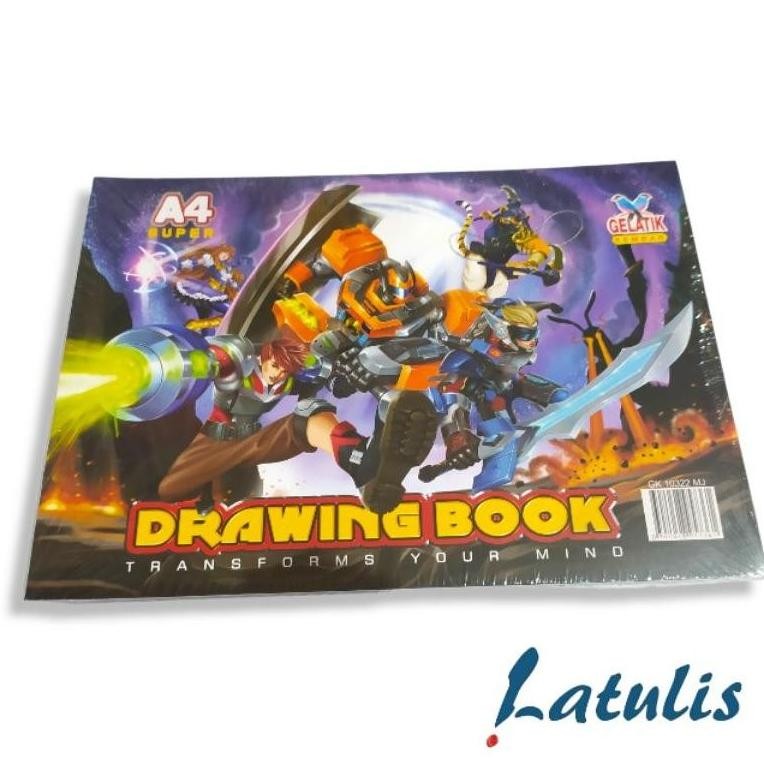 

Terbaru Promo Buku Gambar 20X30 Gelatik A4 (10Buku) Terbaru