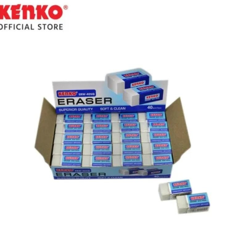 

Kenko Penghapus Erw40Sq Eraser Kecil Per Pak Isi 40Pcs