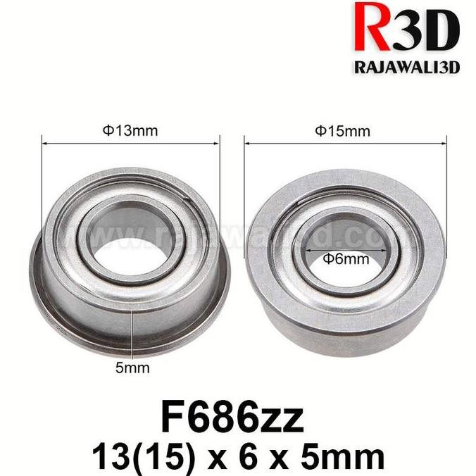 Ball Bearing F686zz 686zz Miniature 6x13.6x4mm