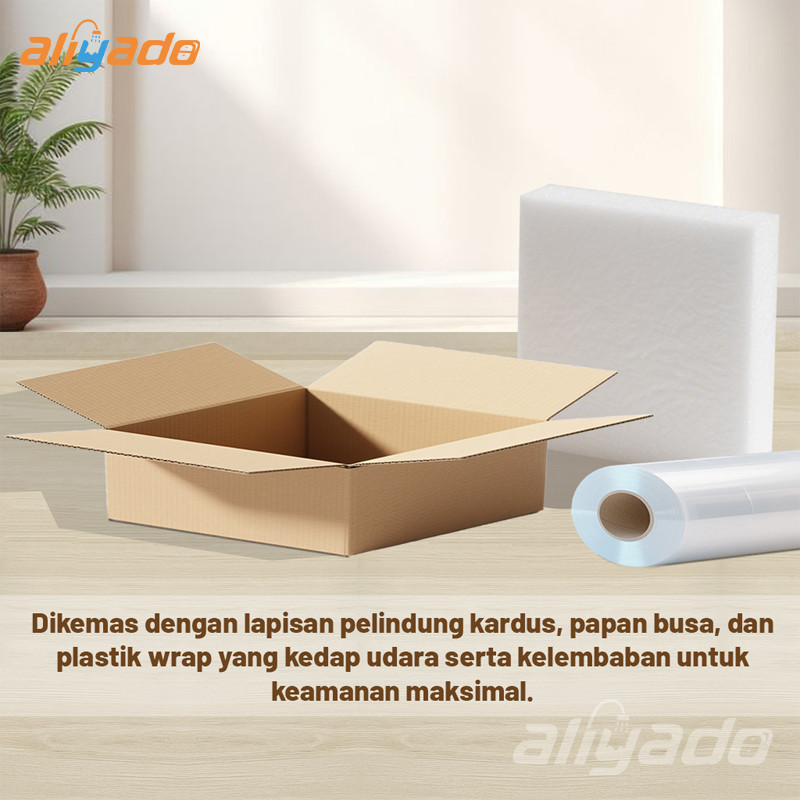 

【Packing Super Aman】Kotak Kardus + Busa + Plastik Wrap - Perlindungan Ekstra untuk Kiriman Premium, Anti Air & Debu P060