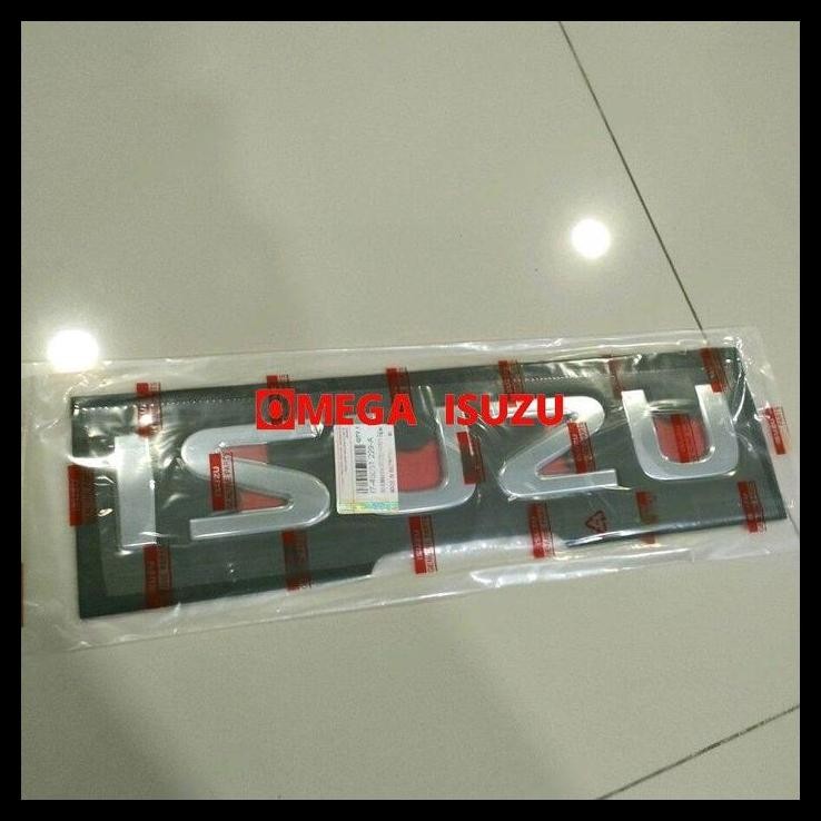 DISKON EMBLEM DECAL ISUZU BAGIAN DEPAN ISUZU TRAGA ORIGINAL 