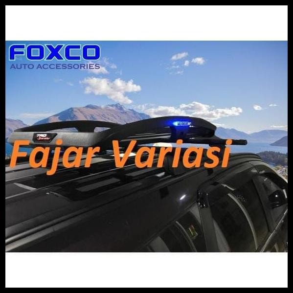 DISKON RACK HUMMER WITH LIGHT RAK BAGASI ATAS BESAR MOBIL INNOVA REBORN 