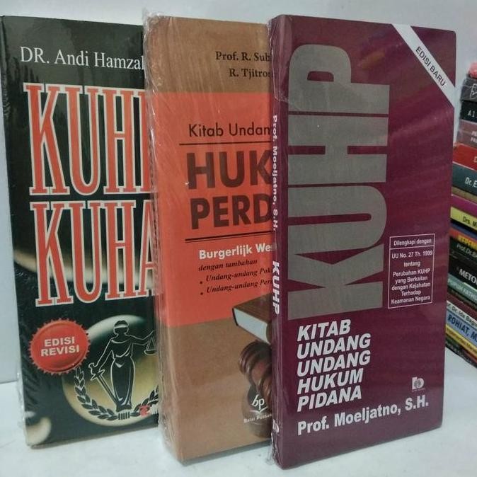 Kuhp&Kuhap Kuhperdata Kuhp 3 Buku