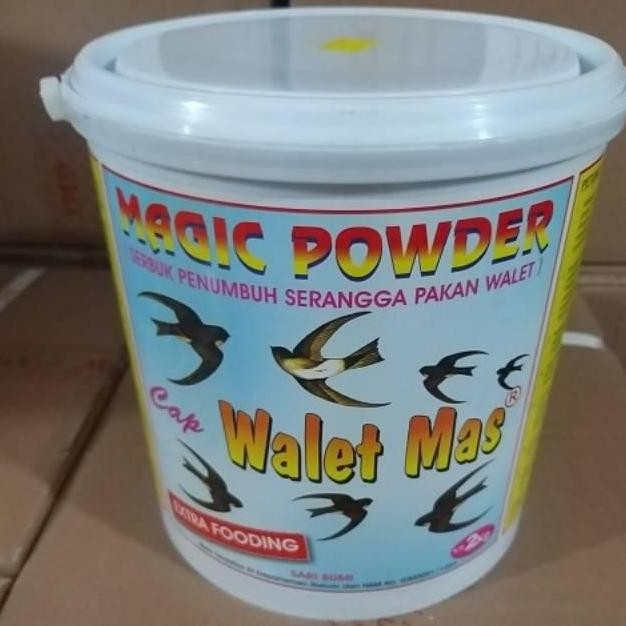 TERLARIS - Pakan Walet Mas Magic Powder