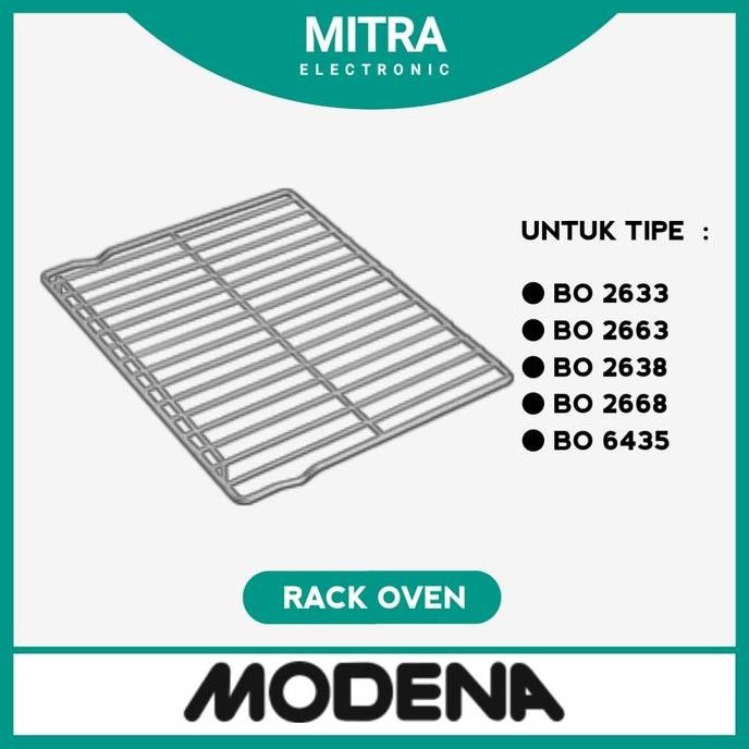 Rack / Tray Oven Modena Grill Big Bo 2633 / Bo 2663 / Bo 2733 / Bo 3630 / Bo 3632 Co