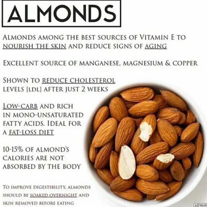 

Kacang Almond Roasted 500Gram / Kacang Almond Panggang / Oven 500Gr