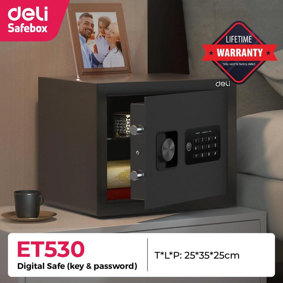 

Paling Laris M-4 Brankas Digital Deli Et-530 / Safe Deposit Box / Cash Box Et530 Viral
