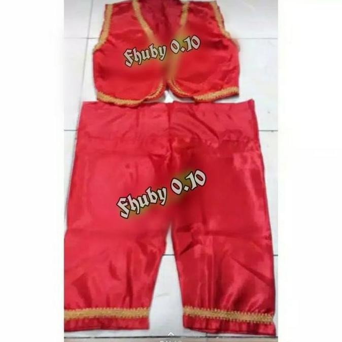 Pakaian Kuda Lumping - Baju Jaranan - Satu Set Kostum Jaranan