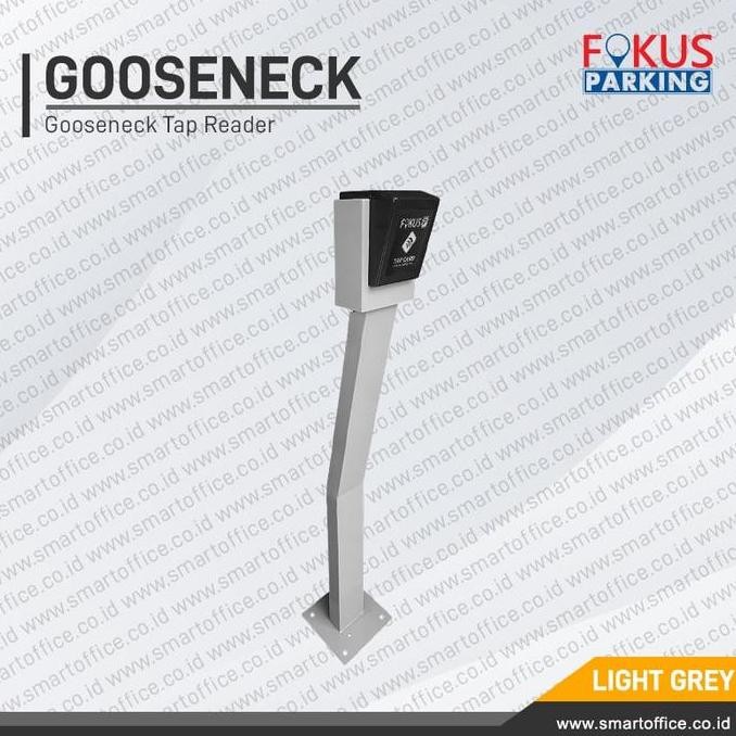 Tiang Gooseneck Tap Reader Rfid Portal Otomatis Perumahan Cat Coating Co