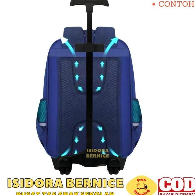 TERMURAH - Trolley Tas Koper Sekolah SD Anak Laki Laki Bahan Tebal Kuat