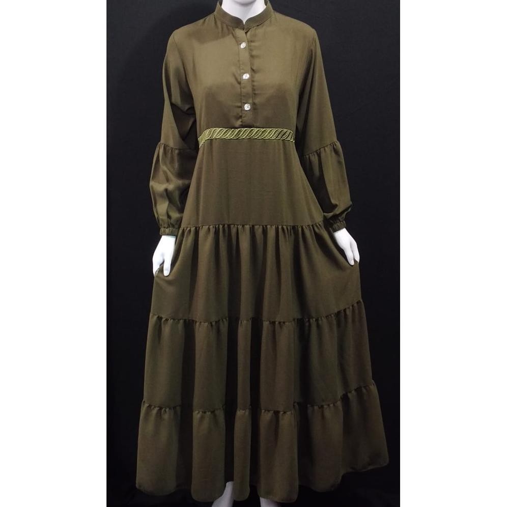 As25 Hjg-7 Persembahan Terbaik Hamada Fashion,Gamis Wanita,Gamis Umbrella,Gamis Syar'I Hemat