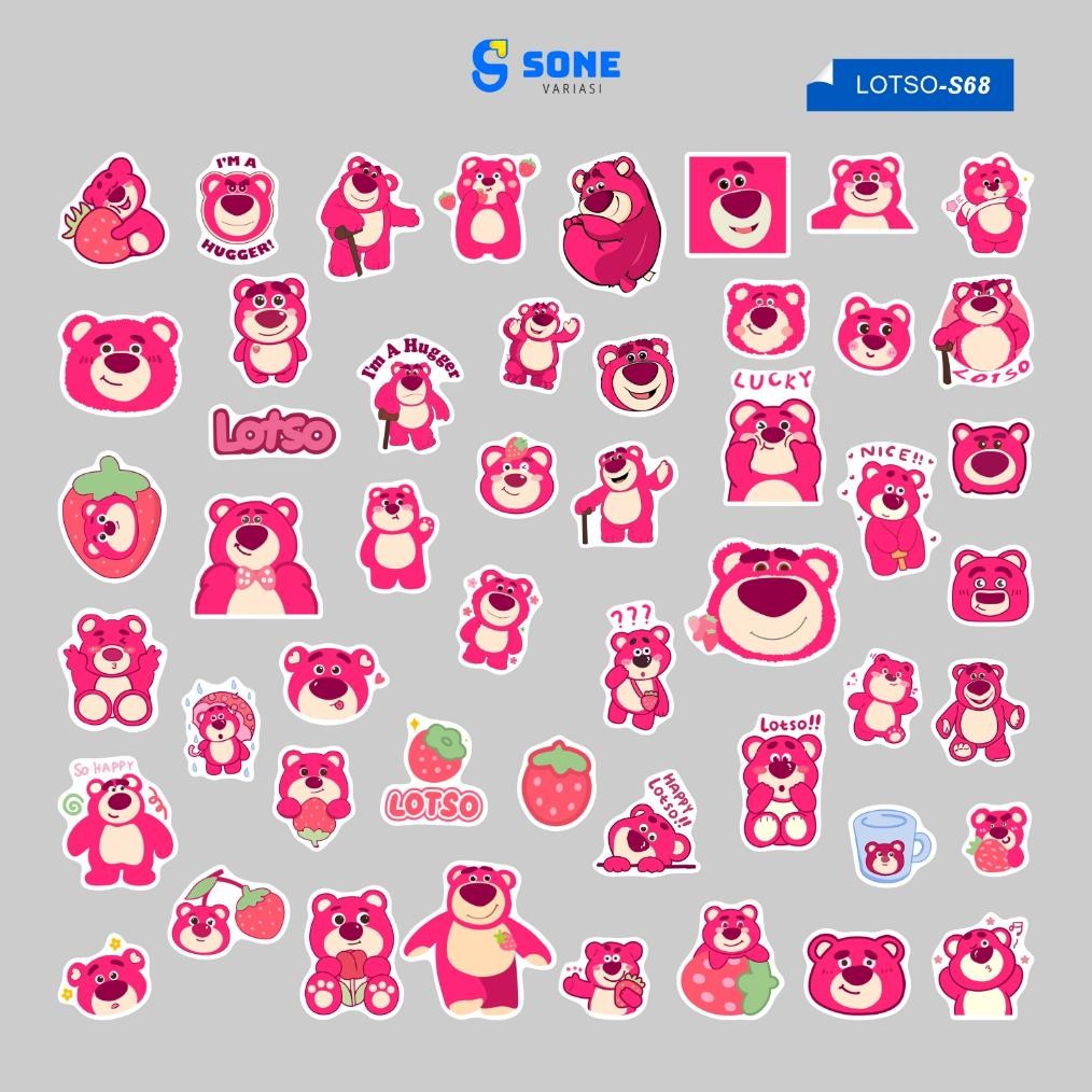 

Cuci Gudang Stiker Lotso Lucu Aesthetic Vinyl Anti Air untuk Laptop, Buku Journal, Koper, Casing HP & Tumbler UNM-78