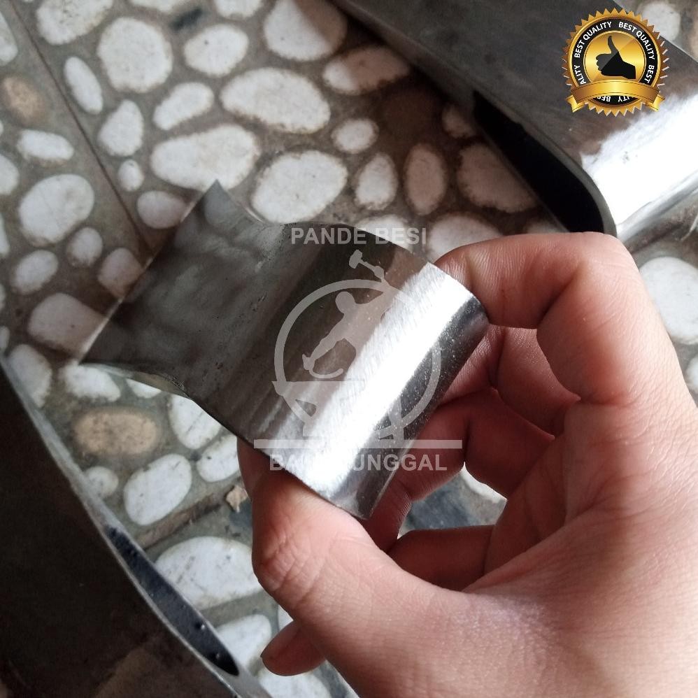 Berkualitas Kapak Bilah Pemotong Kayu (Tanpa Gagang) Sedang Full Baja Sepuhan Untuk Tukang Kayu Dan 