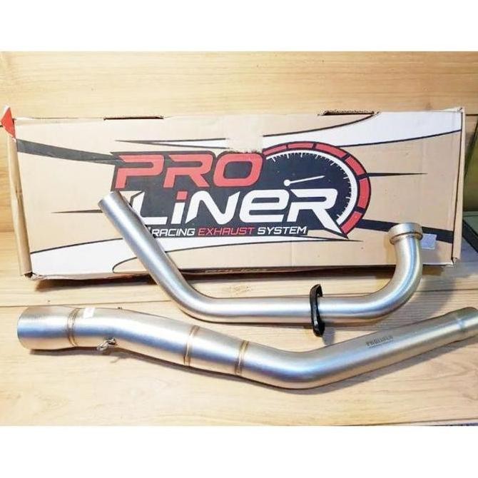 Leher Header Leheran Pipa knalpot Proliner Vixion R15 CBR CB 150 MX king MX new Sonic Satria Fu GSX 