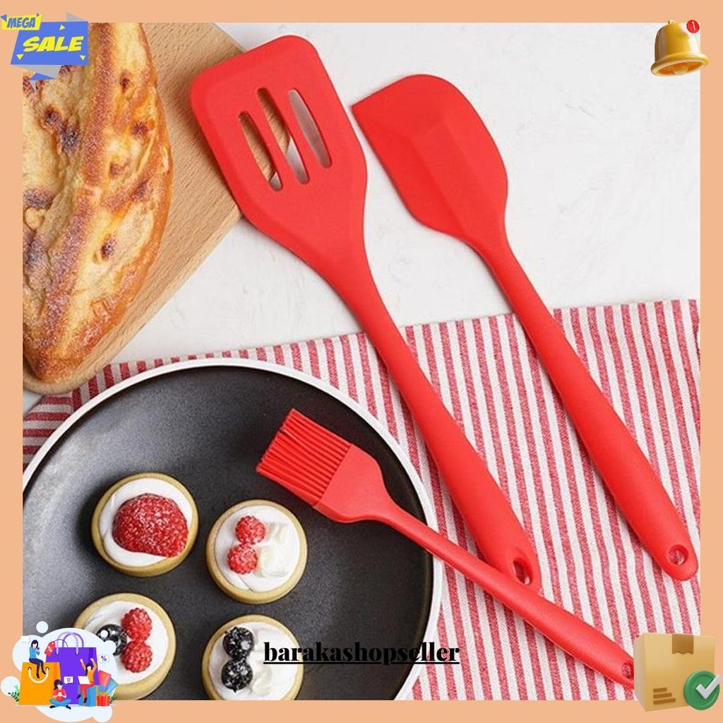 Spatula Set 5 In 1/Sotil Silikon Set Terlaris