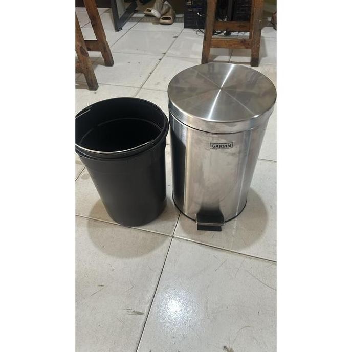 Sale Tempat Sampah Pedal Stainless 12 Liter