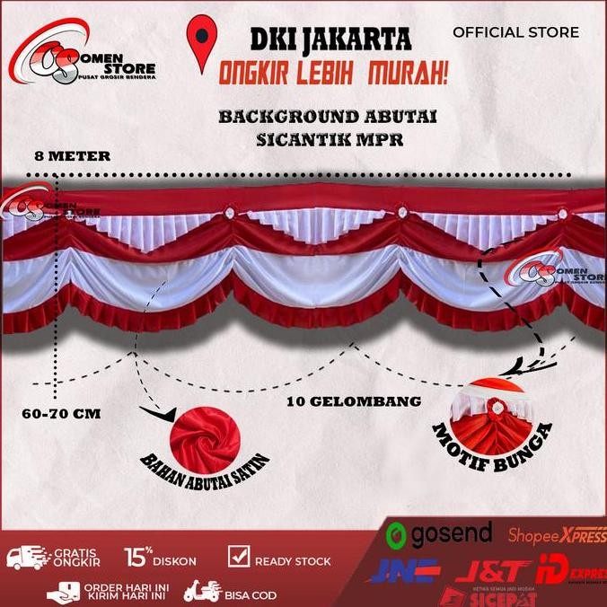Promo Bendera Background Abutai Pelamin Sicantik Mpr