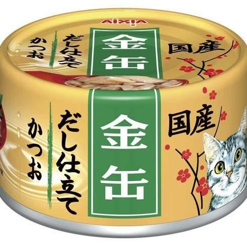 

BEBAS ONGKIR - AIXIA Kin Can Dashi Skipjack Tuna in Skipjack Sauce 70g (JP) AXGCD8