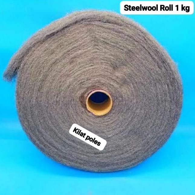PROMO - Steelwool Roll/Steel wool Kg/Steelwool Rol Halus Sedang Kasar