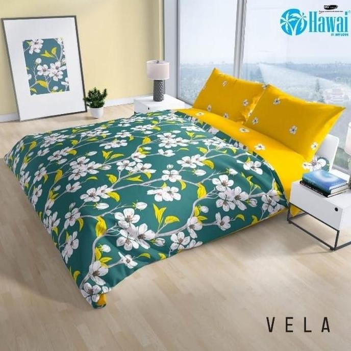 Bed Cover / Bedcover Hawai 180x200 / Bed Cover Set 180x200 Hawai