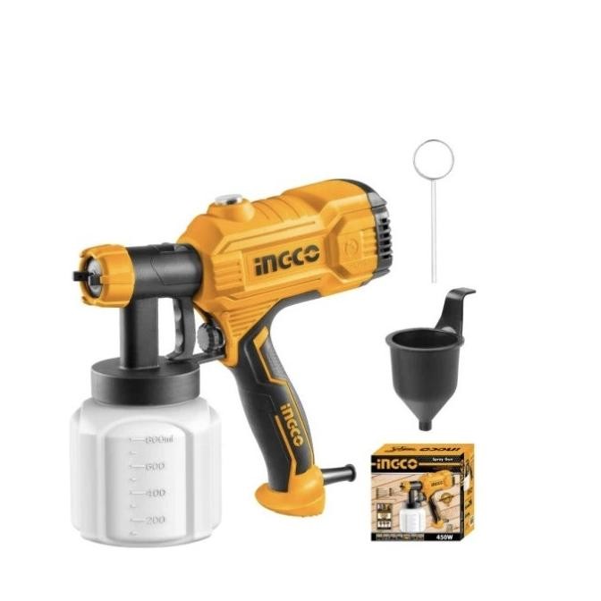 Ingco SPG3508 Spray Gun Listrik / Ingco Paint Spray Gun Heavy Duty 450W SPG3508 aSt