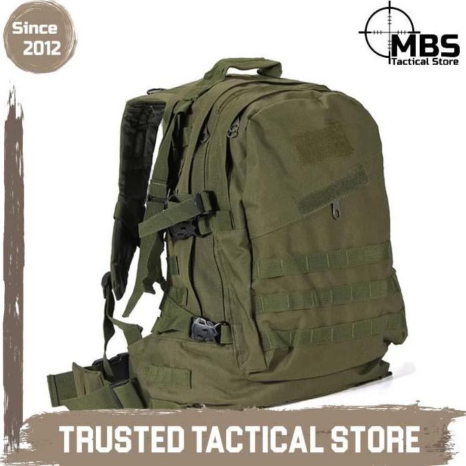 Tas Ransel 3D Pack Tas Tactical Backpack 3D Army Tas Tactical 3D Impor AS