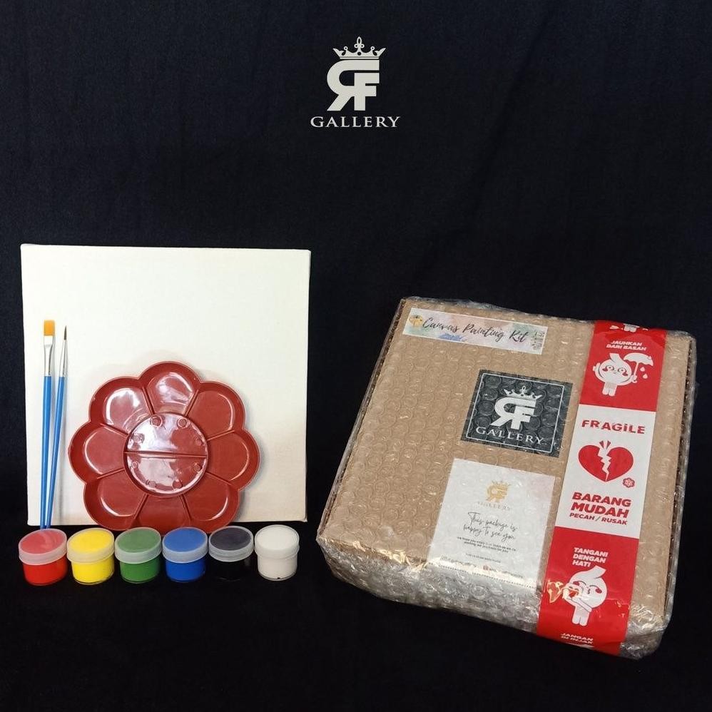 

Evy-510 Alat Lukis Anak Lengkap 1 Set 20X20 Cm Peralatan Melukis Kuas Cat Air Minyak Warna Watercolor Palet Kuas Painting Brush Kanvas Canvas 20 X 20 Cm Paint Art Acrylic Akrilik Evy-510