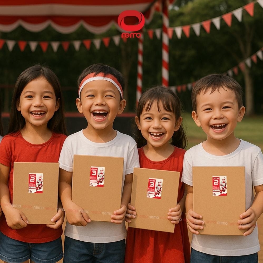 

Er-90 Hadiah Lomba 17 Agustus - Hadiah Hut Ri Paket Buku Atk Murah - Coklat