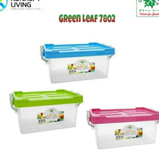 Green Leaf 7802 Kotak Ancontainer Box Mini Serbaguna