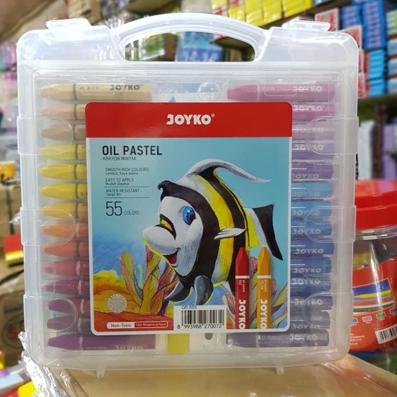 

Is75 Oil Pastel / Crayon / Krayon Minyak Joyko 55 Warna Is75