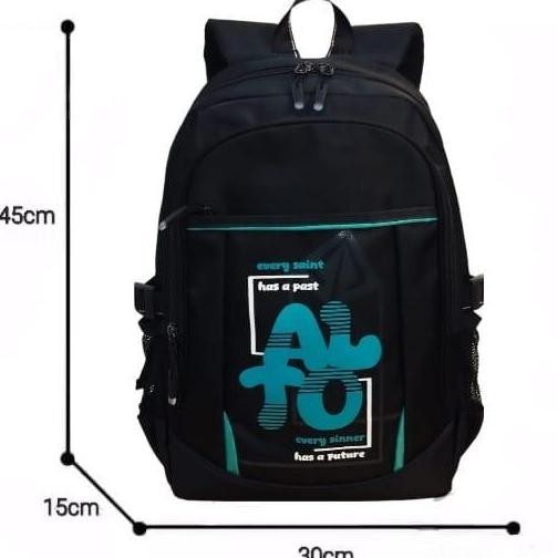 Tas Ransel Alto Original Untuk Anak Laki-Laki Sd/Smp/Sma - Hitam - Fashion
