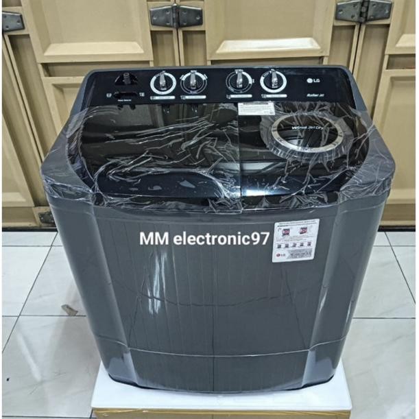 Mesin cuci LG 2 tabung 10 kg P1000RTM P-1000RTM