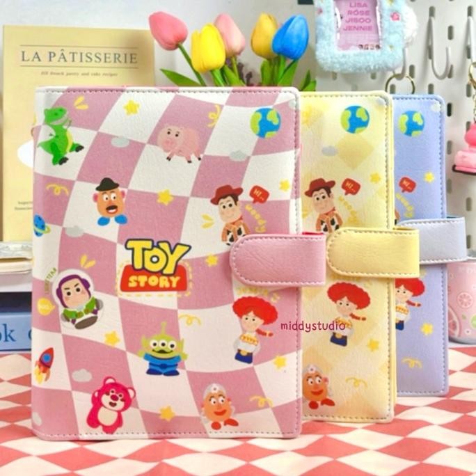 

Binder Printing Ready Toy Story Pattern 20Ring 26Ring A5B5 Exclusive Desn Siap Kirim