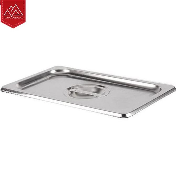 Tutup Gastronom Food Pan 1/9 Gastronom Lid Stainless Allshop