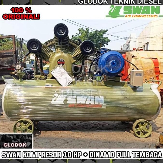 Swan Air Compressor 10 Hp Kompresor Angin 10 Hp (S Series) Swp-310