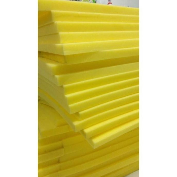 Busa Yellow/ Kuning 2cm Lembaran Density 28 untuk Matrass, Sofa, Kasur