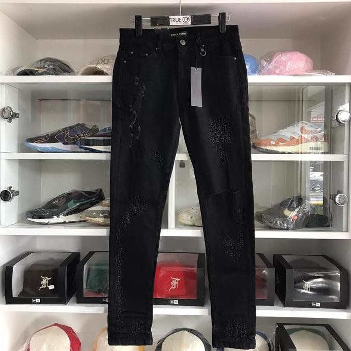 Promo Hyper Denim Slit Jeans Authentic