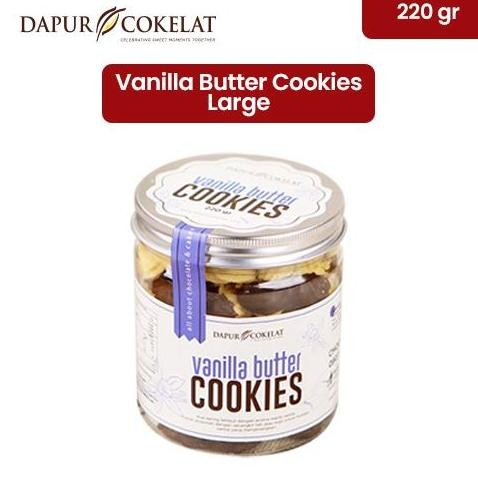 

Sale Dapur Cokelat - Vanilla Butter Cookies Large | Kue Kering