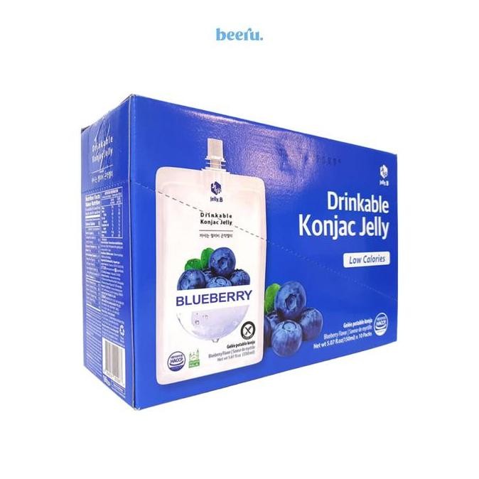 

Murah Jelly B Konjac Blueberry - 10Pcs