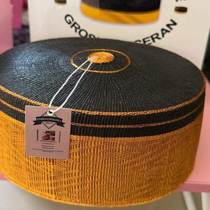 TERBARU SONGKOK RECCA TEMBAGA JOKOWI  HITAM STANDAR Peci Dewasa