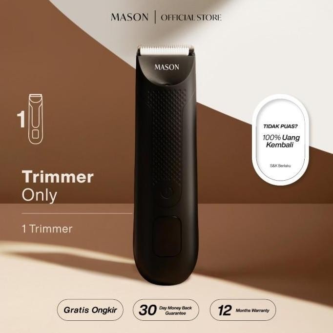 The Mason Trimmer (Alat Cukur Bulu Kemaluan/Area Sensitif) - Trimmer Only