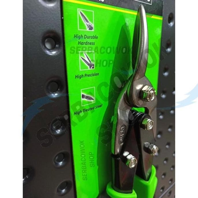 Tekiro Gunting Hollow Baja Ringan Gunting Seng 10 Inch Aviation Snips [terbaik]