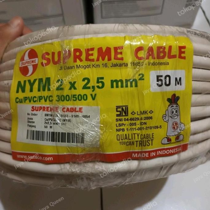 Bst Ready Kabel Nym 2X2,5Mm 50M Supreme/Nym 2X2,5 Mm Supreme/Kabel Nym 2X2,5 Mm Best Seller