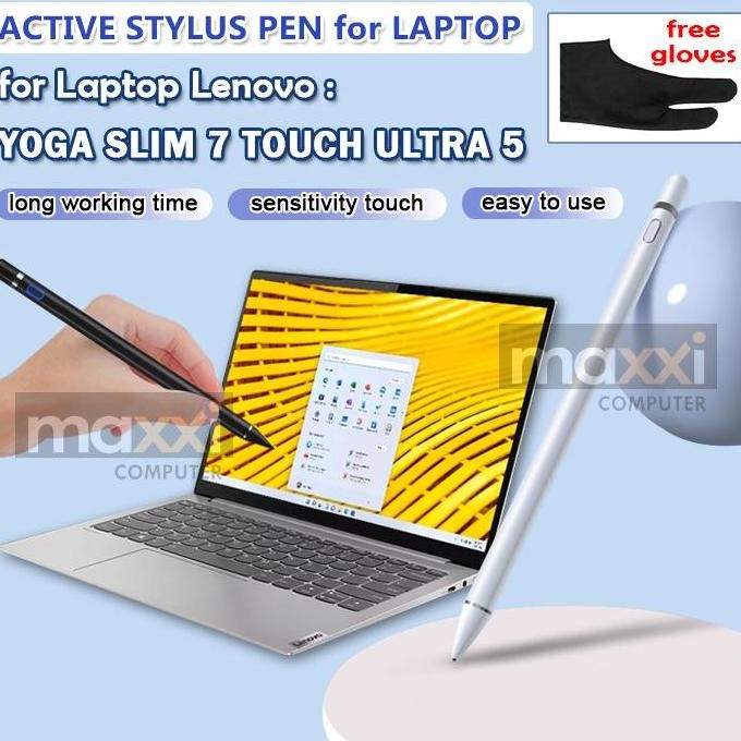 TERBARU - Lenovo Yoga Slim 7 Ultra 5 Stylus Pen Pencil Touch Screen layar Laptop