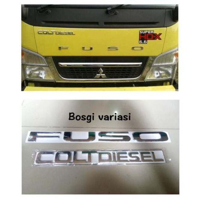 Promo Emblem Fuso / Logo Fuso / emblem canter / emblem colt diesel / emblem fuso colt diesel canter 