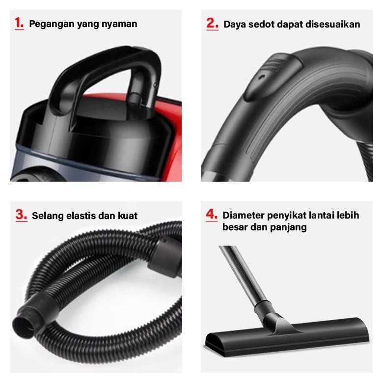 Gm Bear Vacum Cleaner Penyedot Debu Ruangan 1487 -  Vacum Cleaner Terbaru