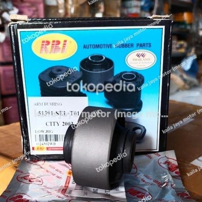Promo Bushing Arm/Bos Arm Depan Besar Honda Jazz Merk Rbi Original Thailand