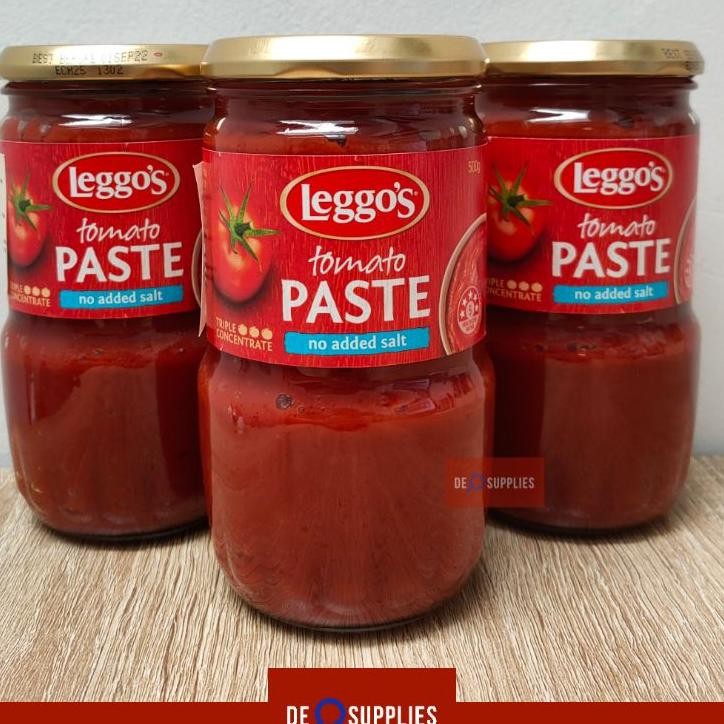 

Leggos Tomato Paste 500Gr - Saus Pasta Tomat Leggo'S Australia No Salt