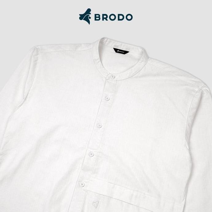 Promo Brodo - Broshirt Camicia Long White