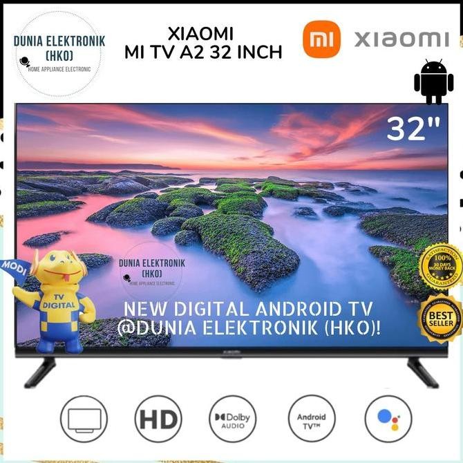 XIAOMI TV A2 32" 32 INCH SMART ANDROID TV HD | XIAOMI NEW A2 32 INCH